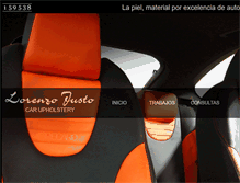 Tablet Screenshot of lorenzojusto.net